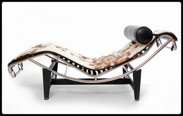 Le Corbusier's famous chaise lounger 