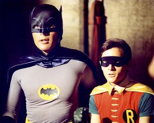 Batman and his sidekick Robin (image: comicsalliance)